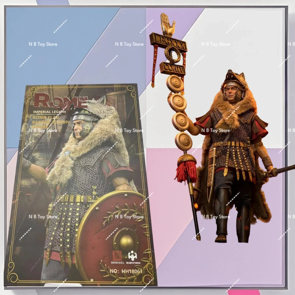 HHMODEL & HAOYUTOs-Action Figures of The Imperial Legion of Rome, Full 12-inch Game, Male Soldier, 1/6, in Stock