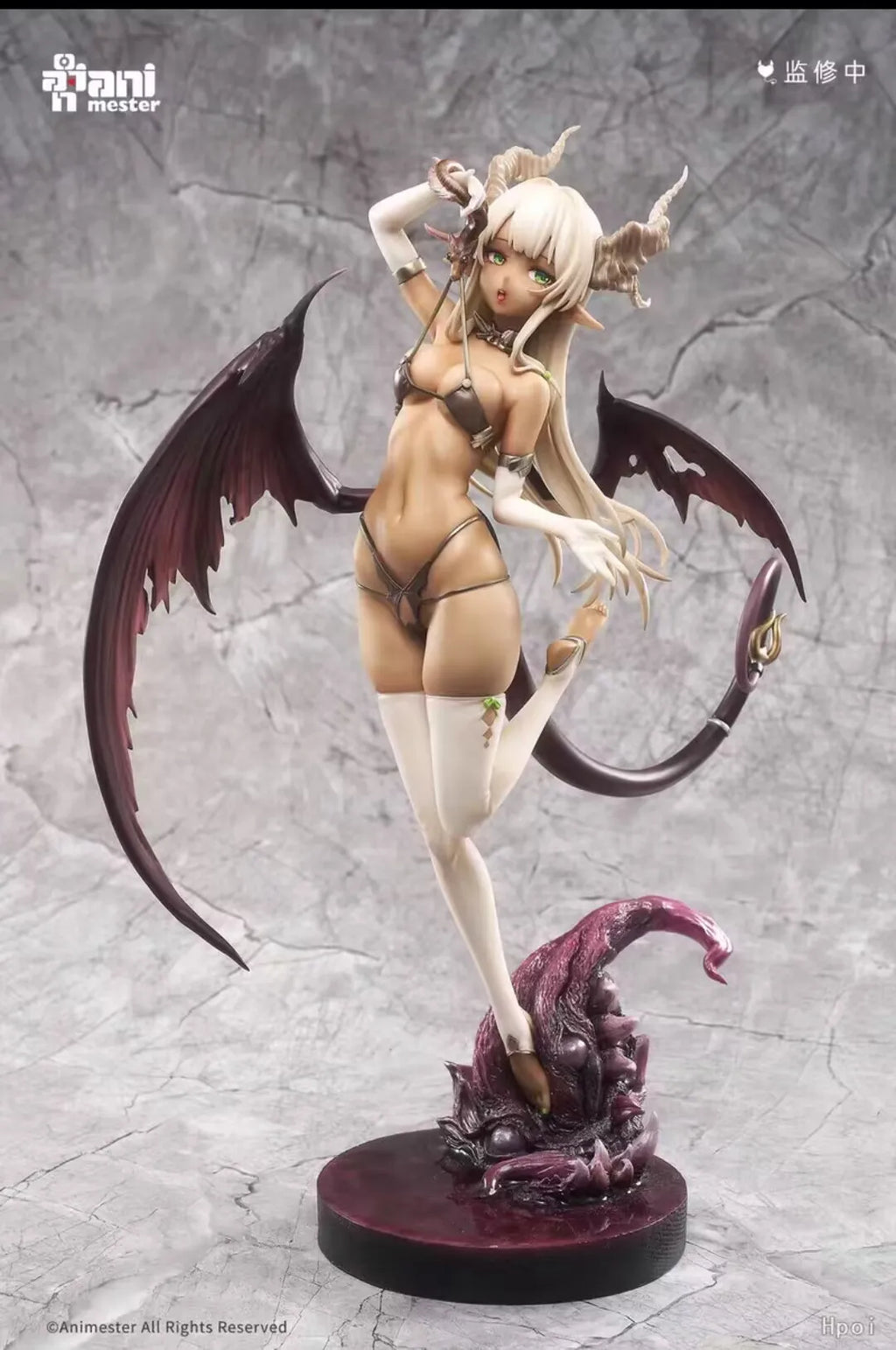 Auf Lager Original Echtes Animester MoeMoeKo Actionfigur Kleine Teufelin Succubus Anime Figur Schönheitssammlung Spielzeug Modell Puppe