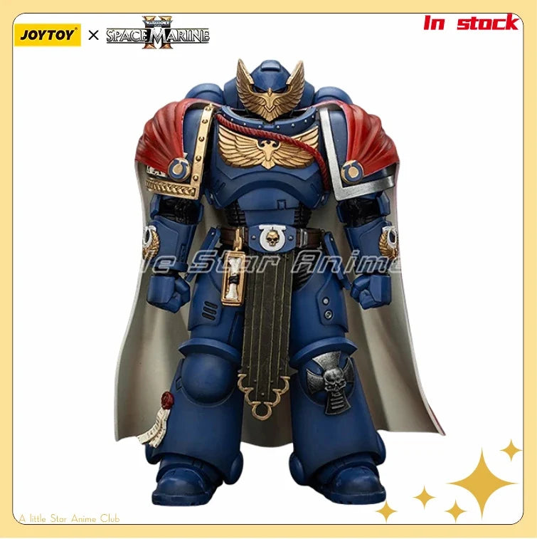 In Stock Original JOYTOY Warhammer 40000 Ultramarines Victrix Honor Guard with Storm Shield and Power Sword Model Toys