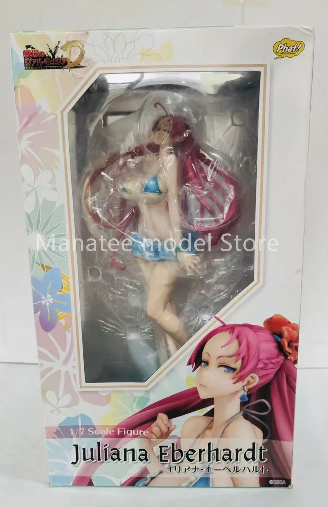 Phat Company Original Valkyria Chronicles DUEL Juliana Everheart 1/7 PVC Action Figure Anime Model Toys Collection Doll Gift