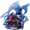 Naruto 36cm Anime Figures Naruto Uchiha Madara Figure Susanu PVC Illuminated Statue Collection Model Gk Figurine Toy Gifts