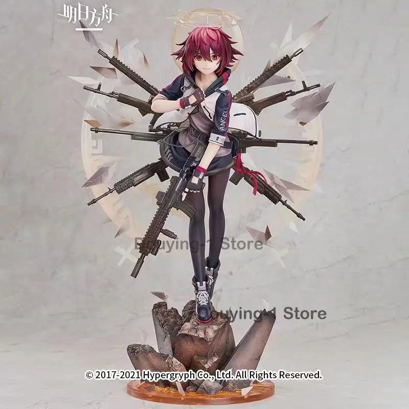 Original in Stock GSAS Gsc Arknights 1/7 Exusiai PL03-Rhodes Island Elite2 Action Figure Anime Model Toy Gift