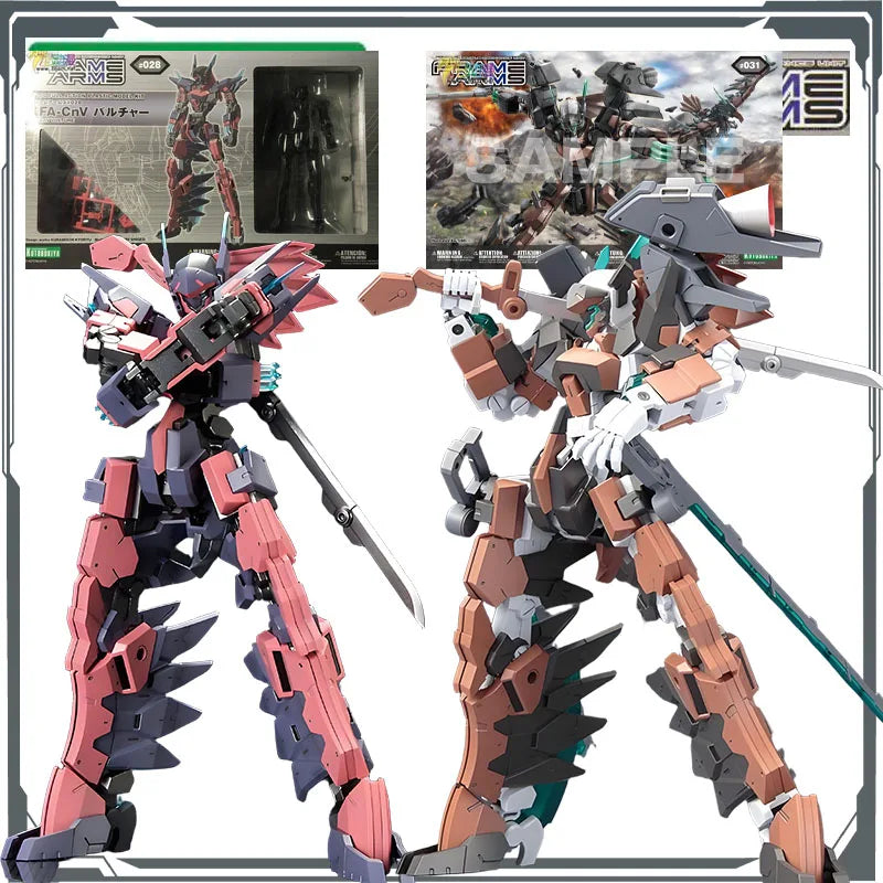 Kotobukiya Original MODEL KIT GUNDAM FRAME ARMS LFA-C1V Harpy&RF-E10 Harpy Custom 1/100 Anime Action Figure Assembly Model Toys