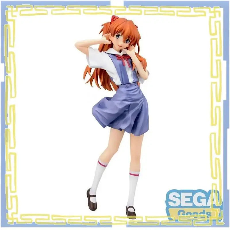 In Stock Genuine Neon Genesis Evangelion Xstellar Asuka Langley Soryu Desktop Ornament Anime Figure Model Collector Toy Gift
