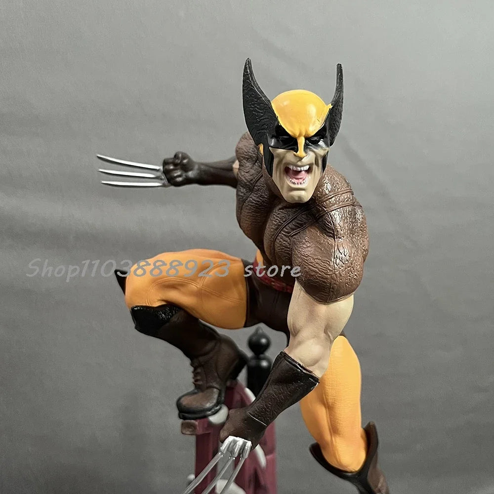 X-Men Wolverine Action Figure Anime Wolverine Brown Costume Logan Toys Model Joint Doll Collection Birthday Toys Gifts