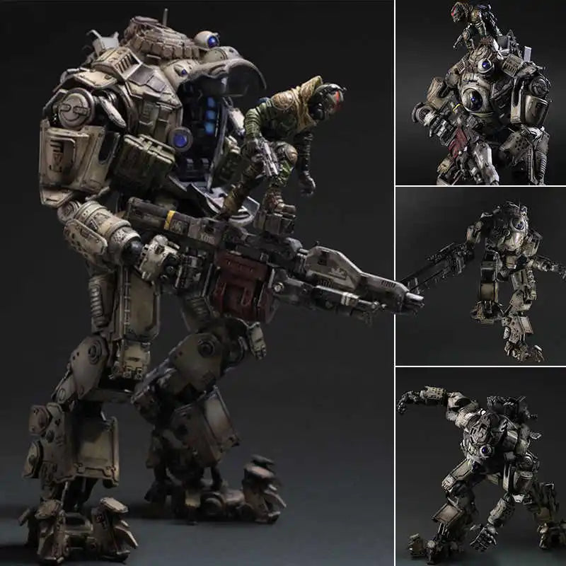 Auf Lager 27cm Titanfall Atlas Bewegliche Actionfigur Modell Spielzeug Figurenmodell Sammlung Spielzeug Geschenk Actionfigur Spielzeug