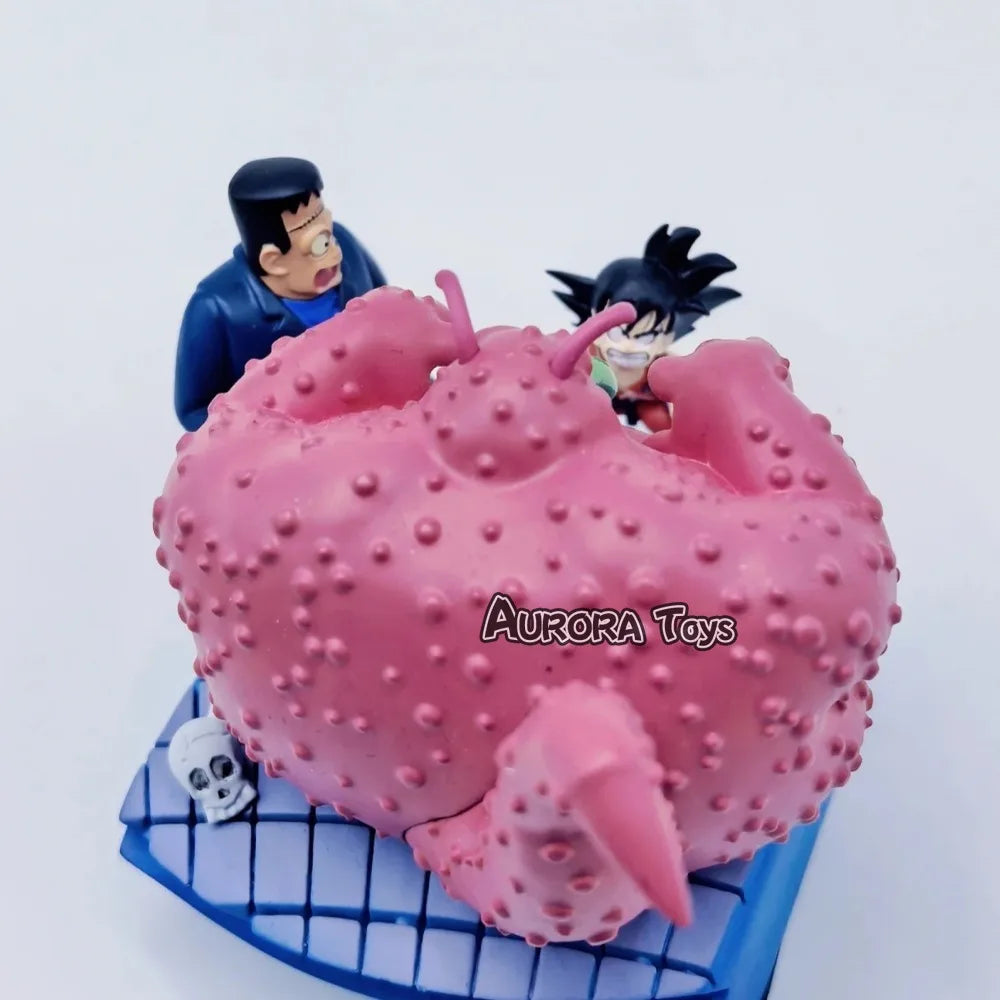 8cm Anime Dragon Ball Z Goku And Dragon PVC Statue Action Figures Collectible Model Toys Gifts