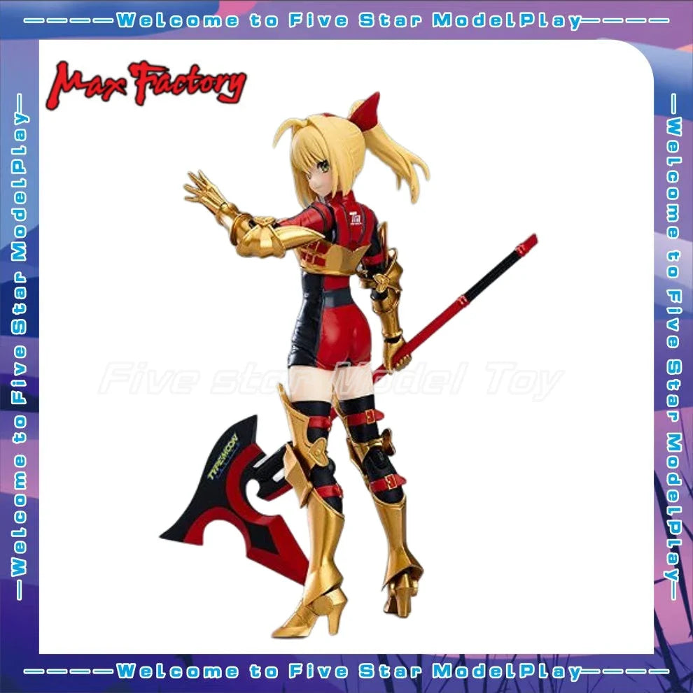 【FS】 Original Max Factory Figma SP-129 Nero Claudius Racing Girl Ver. Figure Model Toys Gifts Collection