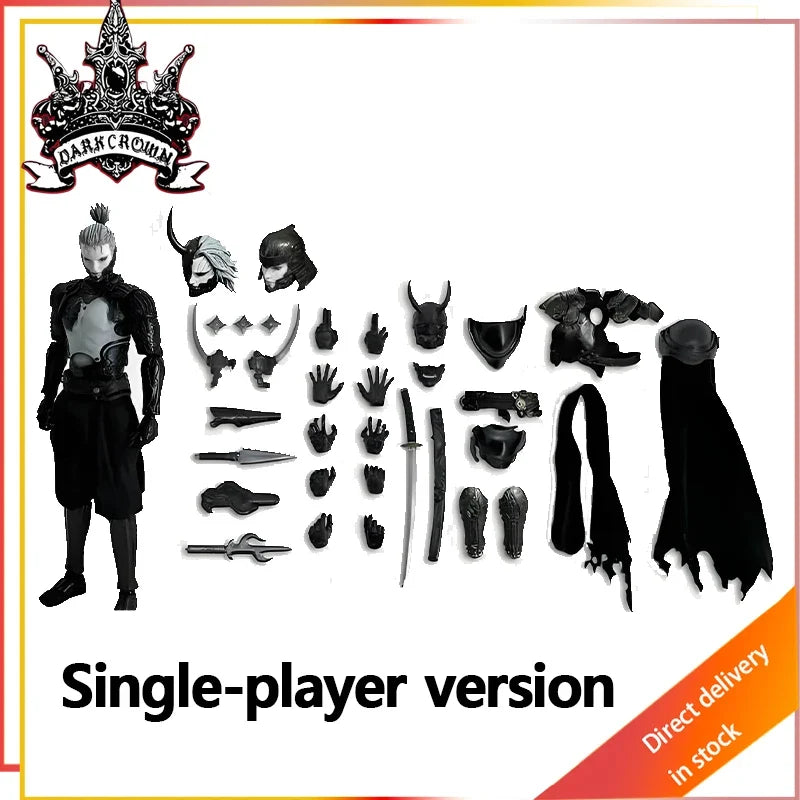 Darkcrowntoys Original God Hunter Saints of The Underworld Yingzang "Burning Soul" Action Joint Mobility Figure Model Toys Gifts