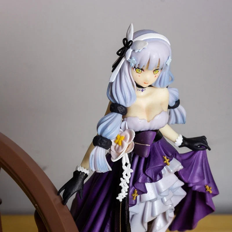 29cm Girls' Frontline Hk416 Full Dress Game Girl Figures Statue Cartoon Girl Models Boys Collectible Toys Cute Ornament Doll Toy