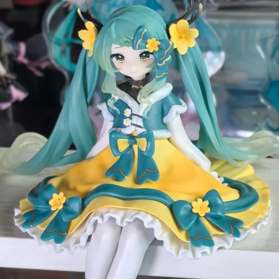 Anime Figure Hatsune Miku Toys Flower Fairy Collection MIKU Kawaii Cartoon PVC Action Figurine Model Dolls Birthdays Gifts Kids