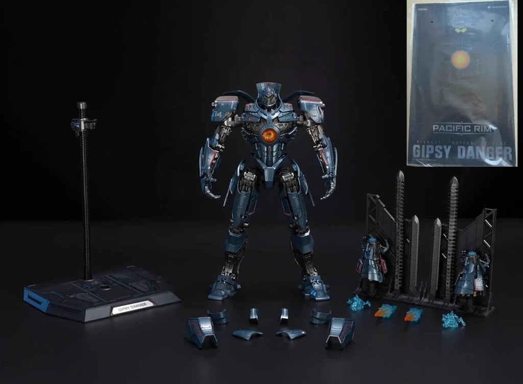 【In Stock】GONG Pacific Rim Gipsy Danger Alloy Articulated Figure Anime Model Trendy Toys Desktop Doll Collectibles Gift Figure