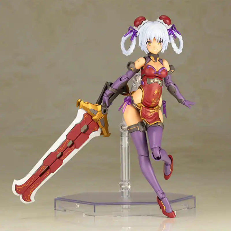 Kotobukiya Original Frame Arms Girl Stylet Wilber Nine Hresvelgr=Rufus Qipao Ver. Anime Action Figure Assembly Model Toys