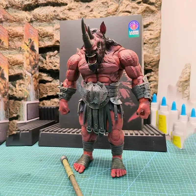 XesRay Studio LACC Limited Edition Fight for Glory Combatants Ketuta The Big Horn 1/10 Action Model Collectible Figure In Stock