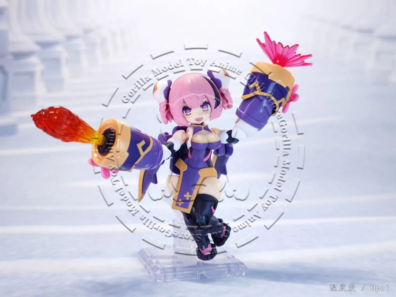 In Stock Original Genuine MegaHouse DESKTOP ARMY N-202d Titania Genbu Model Kit 80mm Japanese Mecha Collectible Toy Figure Gift