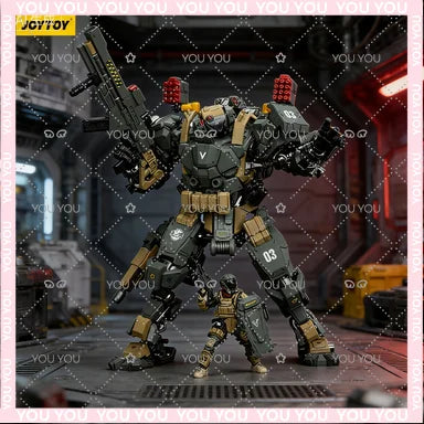 Erwachsene ab 18 Jahren JOYTOY Battle for The Stars 1/18 31cm Actionfiguren Mecha Tyrant-03 Tactical Type