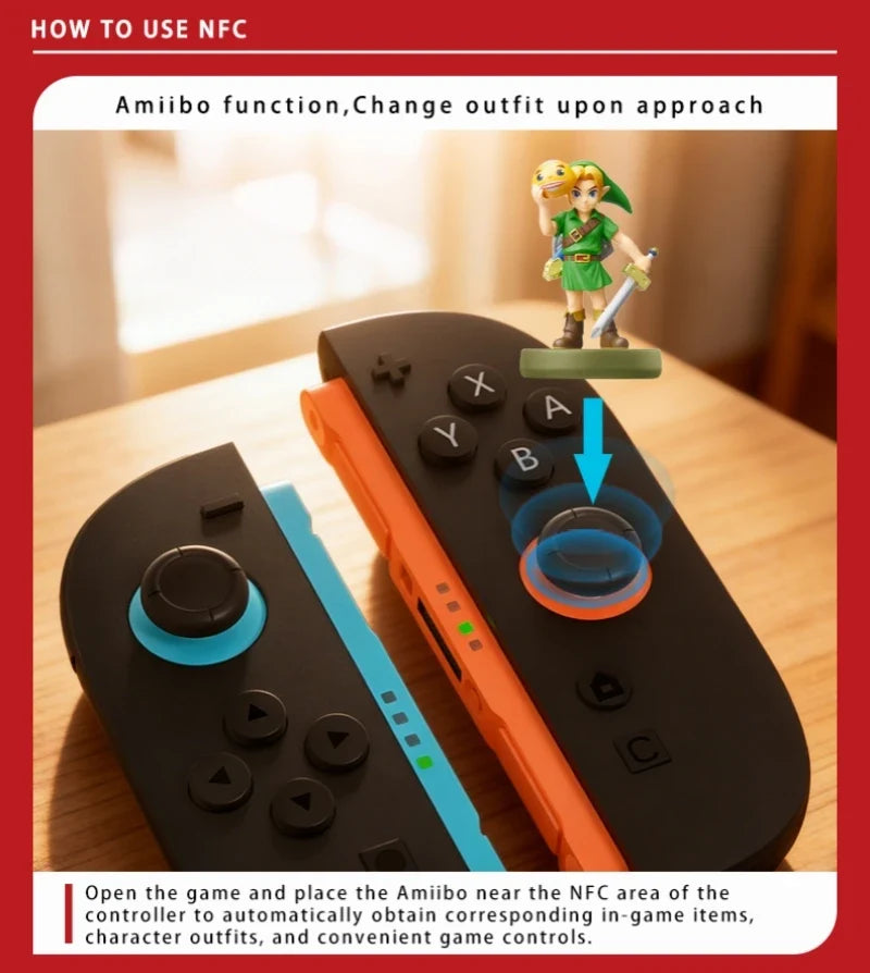 New 2026 Suitable for Switch 2 Joy-Con Controllers Wireless Bluetooth Gamepad NS Left and Right Controllers Replace Gamepads