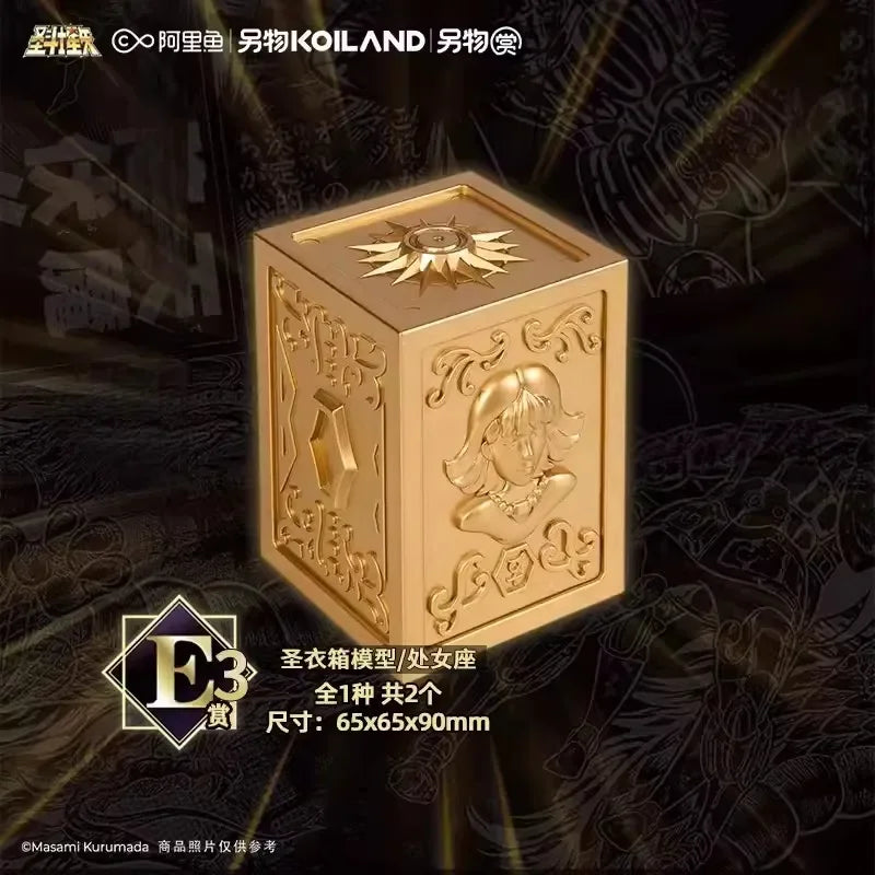 Genuine Saint Seiya Bntsh Ichiban Kuji Anime Figure Virgo Shaka Leo Aiolia Scorpio Milo Action Figure Desktop Decoration Gifts