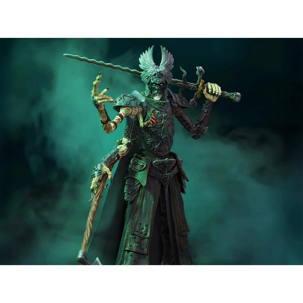 BFS  Blow 6 Inch 2 Death Court 2 Wave General Soul Thief Dual Sword Fem Warrior Posable Action Figure Collectible Toy
