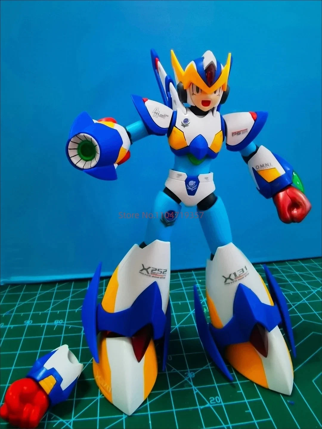 Ss Model Ko Kotobukiya Kp701 Rockman X Falcon Armor Action Figure Megaman X5 Anime Figures Assembly Model Toys Kit Birthday Gift