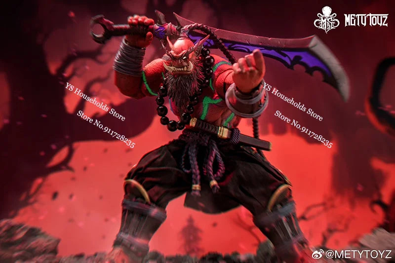 Mety Toyz Original WF Limited Version 1/12 Red Orc Movable Action Figure Perfect Static Weapon Model Decor 6" Full Set Soldier