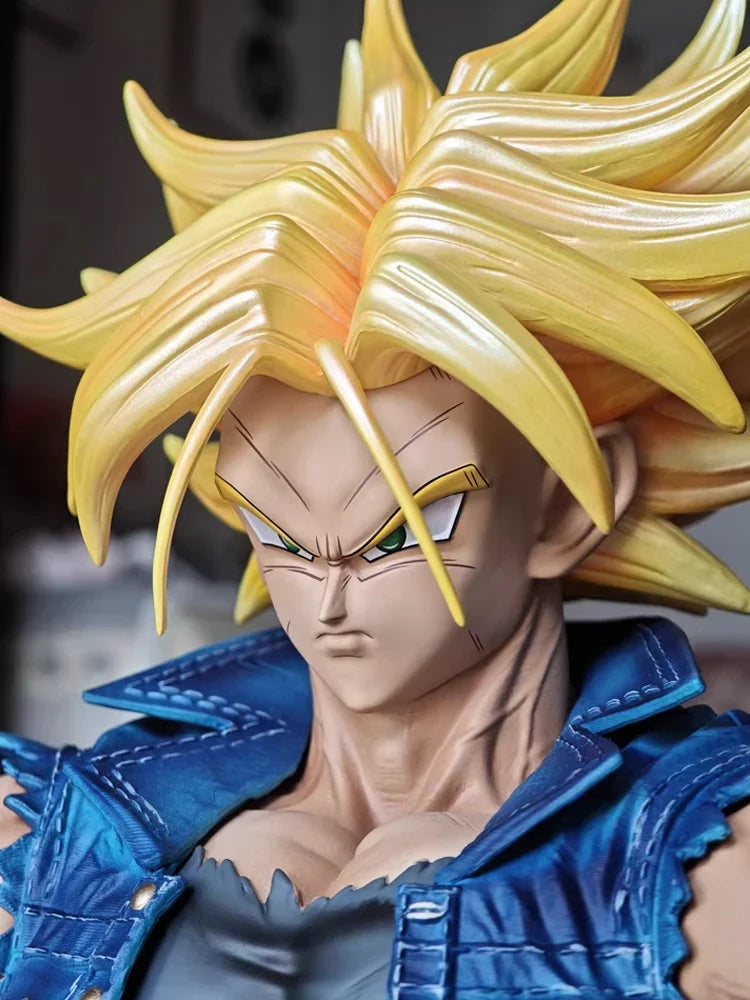 JT toys 53cm Dragon Ball Anime Figure Torankusu Figure Trunks PVC Statue Collection Model Decoration Custom Gift Toy