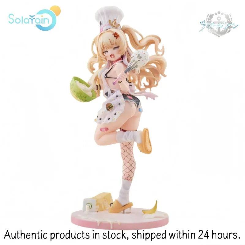 **【Auf Lager】Solarain Toys Original-Anime-Figur, Azur Lane, USS Bache, Jubiläumsedition, Maßstab 1:7, Küchenchef-Thema**