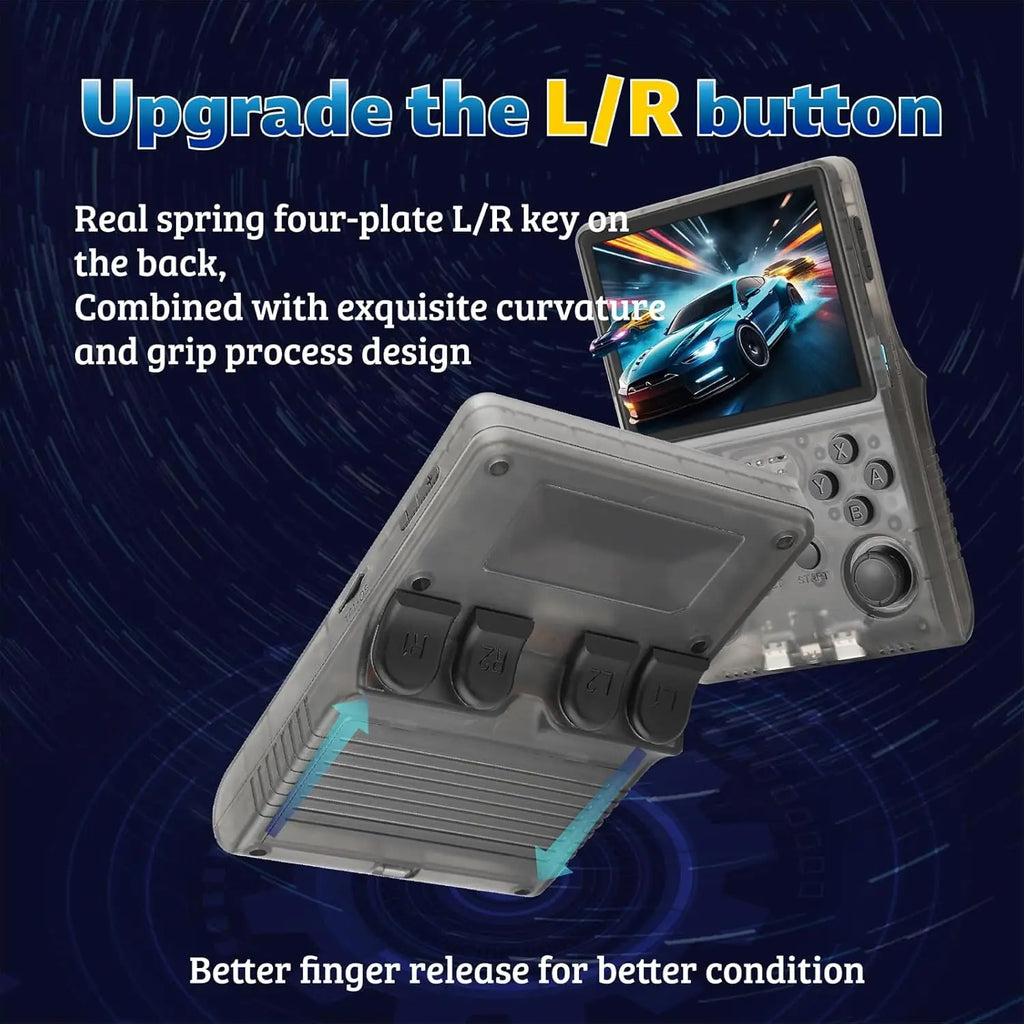 R40S Pro 30000 Games Retro Handheld Game Console 3.5 Inch IPS Screen Portable Pocket Video Player 256GB Games Kid Gift