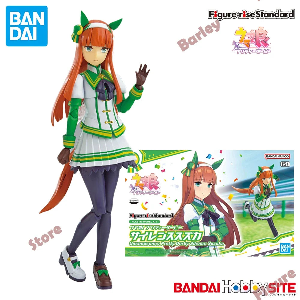 Original Genuine BANDAI Uma Musume Pretty Derby Figure-rise Standard FRS Tokai Teio Special Week Silence Suzuka Action Figure
