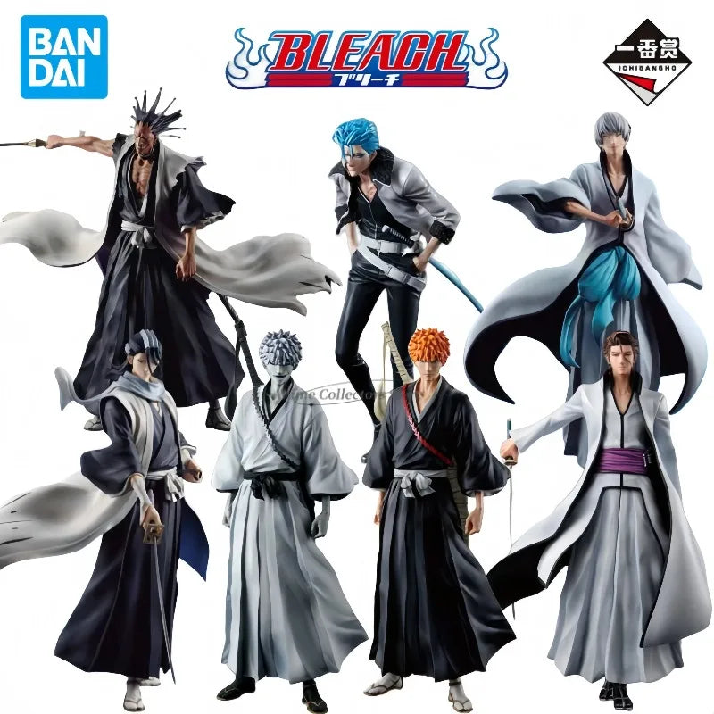 Original Bandai Ichiban BLEACH Stirring Souls Vol.1 Anime Figure Kurosaki Ichigo Action Toys Boys Girls Gift Collectible Model