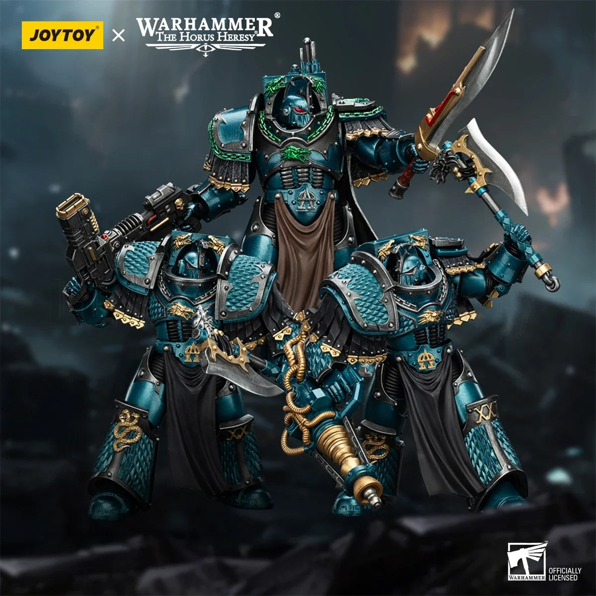 【In Stock】JOYTOY Warhammer 40K Alpha Legion 1/18 Action Figure Model Toy Gift