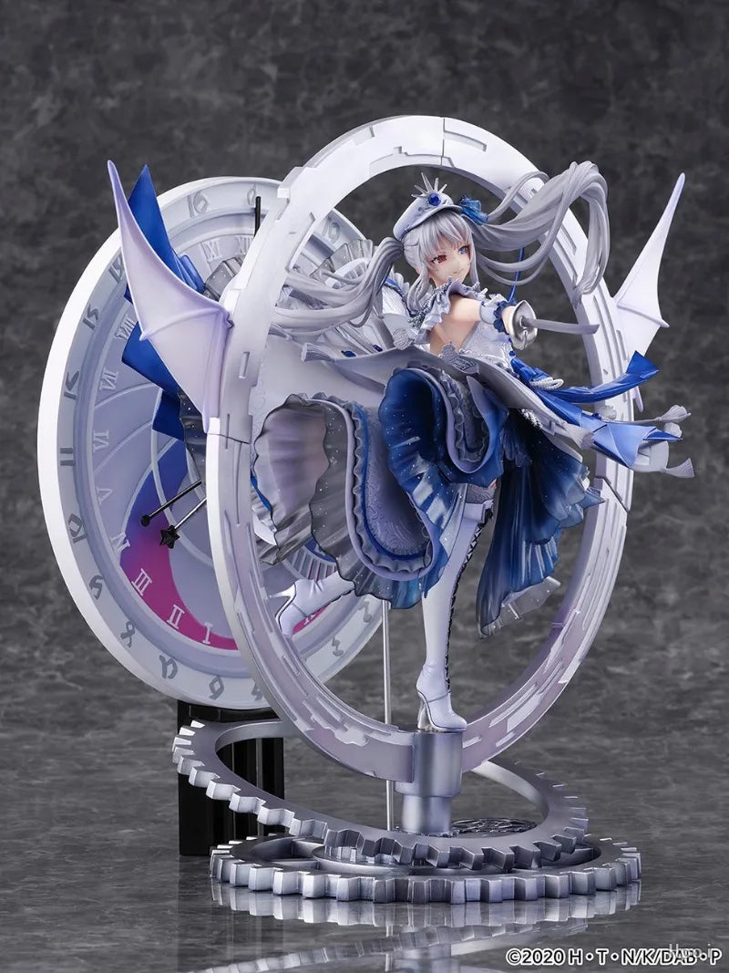 SSF Original:DATE A LIVE Tokisaki Kurumi White Queen Royal Dress PVC Action Figure Anime Figure collectible Model Toys Doll Gift