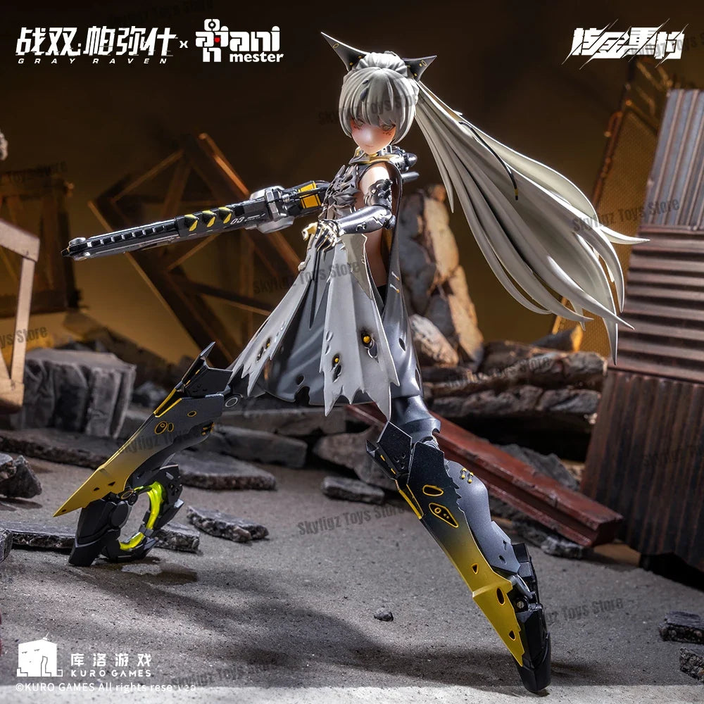 In Stock Nuclear Gold Reconstruction AniMester Pamish Qizhi Pulse 1/9  Action Anime Figure Model Toys Collection Doll Gift