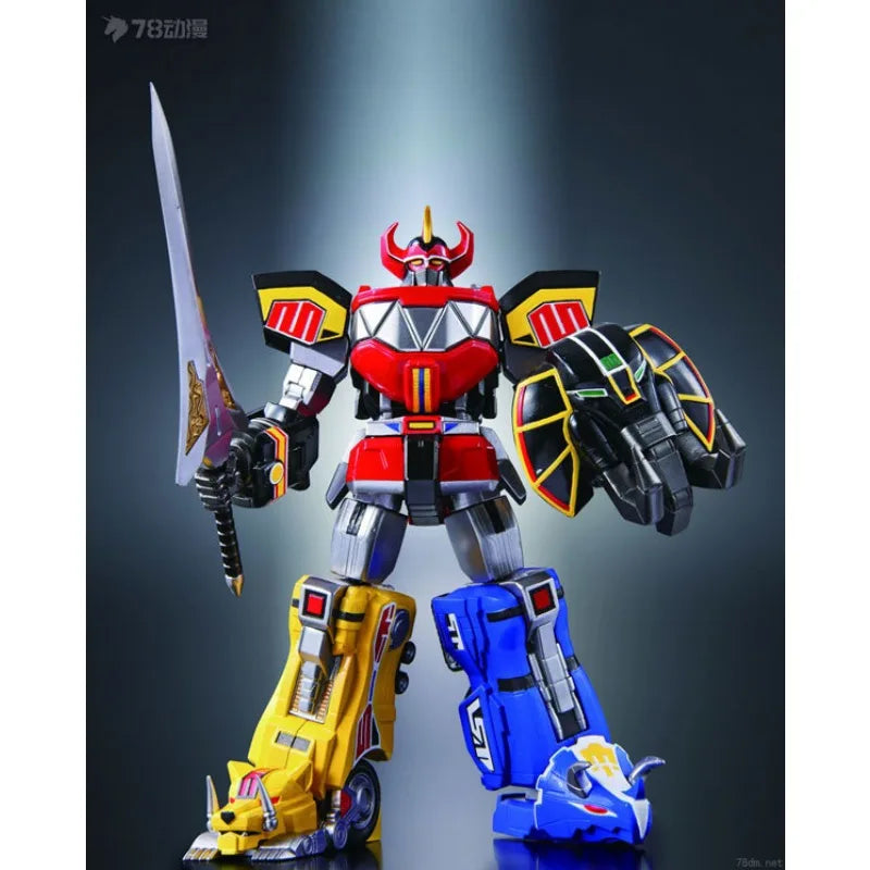 Bandai Super Robot Superalloy Finished Products Dinosaur Squad Big Beast God Anime Action Figure Model Toy Model  Gifts for Boys