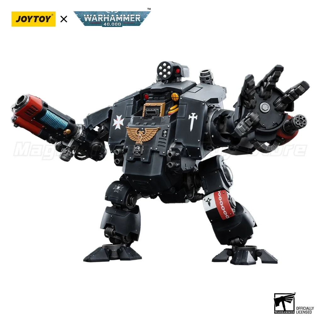 【MT】JOYTOY 1/18 Action Figure Warhammer 40K Black Templars Redemptor Dreadnought Model Toy Gifts