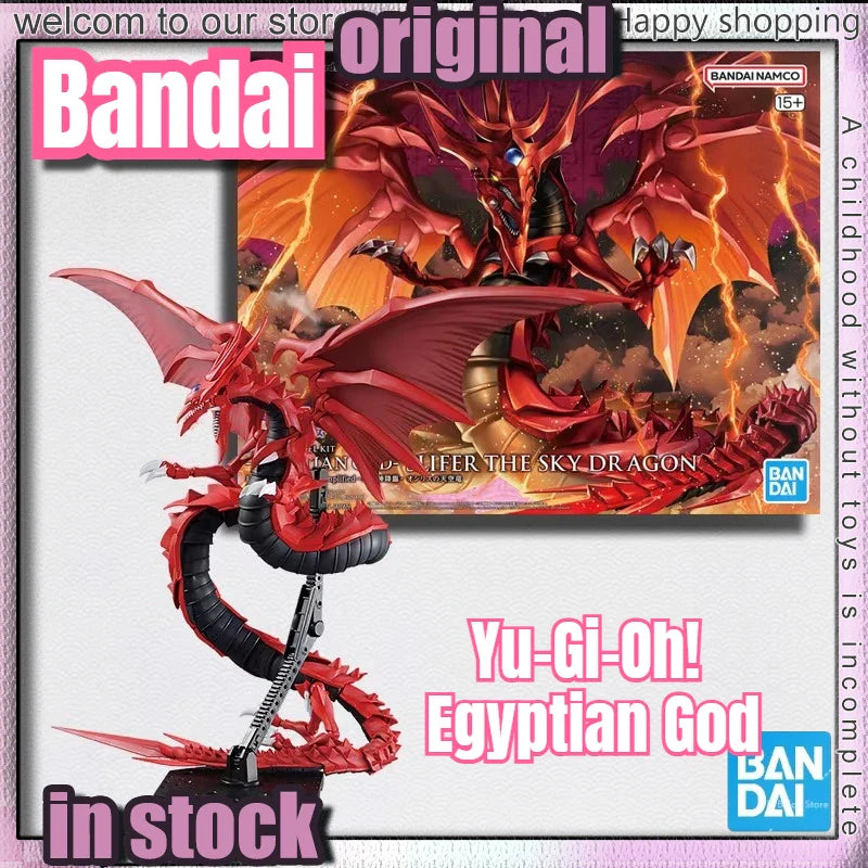 【Auf Lager】Bandai Figure-rise Standard Amplified Yu-Gi-Oh! Ägyptischer Götter-Slifer der Himmelsdrache Bausatz Modell Figur Spielzeug Geschenk