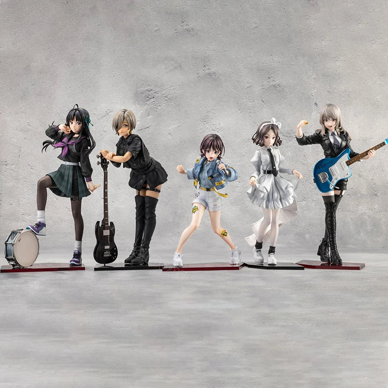 Girls Band Cry Kawaragi Momoka Anime Girl Figure Awa Subaru/Iseri Nina Action Figure Rupa/Ebizuka Tomo Model Doll Desk Decor Toy