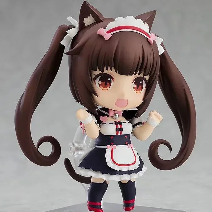 10cm NEKOPARA Maid Vanilla Chocolat 1248 1238 Action figure toys doll Christmas gift with box