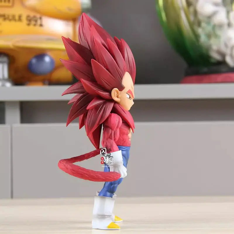 17cm DBZ Majin Vegeta Model Dragon Ball Z Action Figure Manga Figurine Anime Super Saiyan 4 Figuras Toys SSJ4 GK Statue Gift