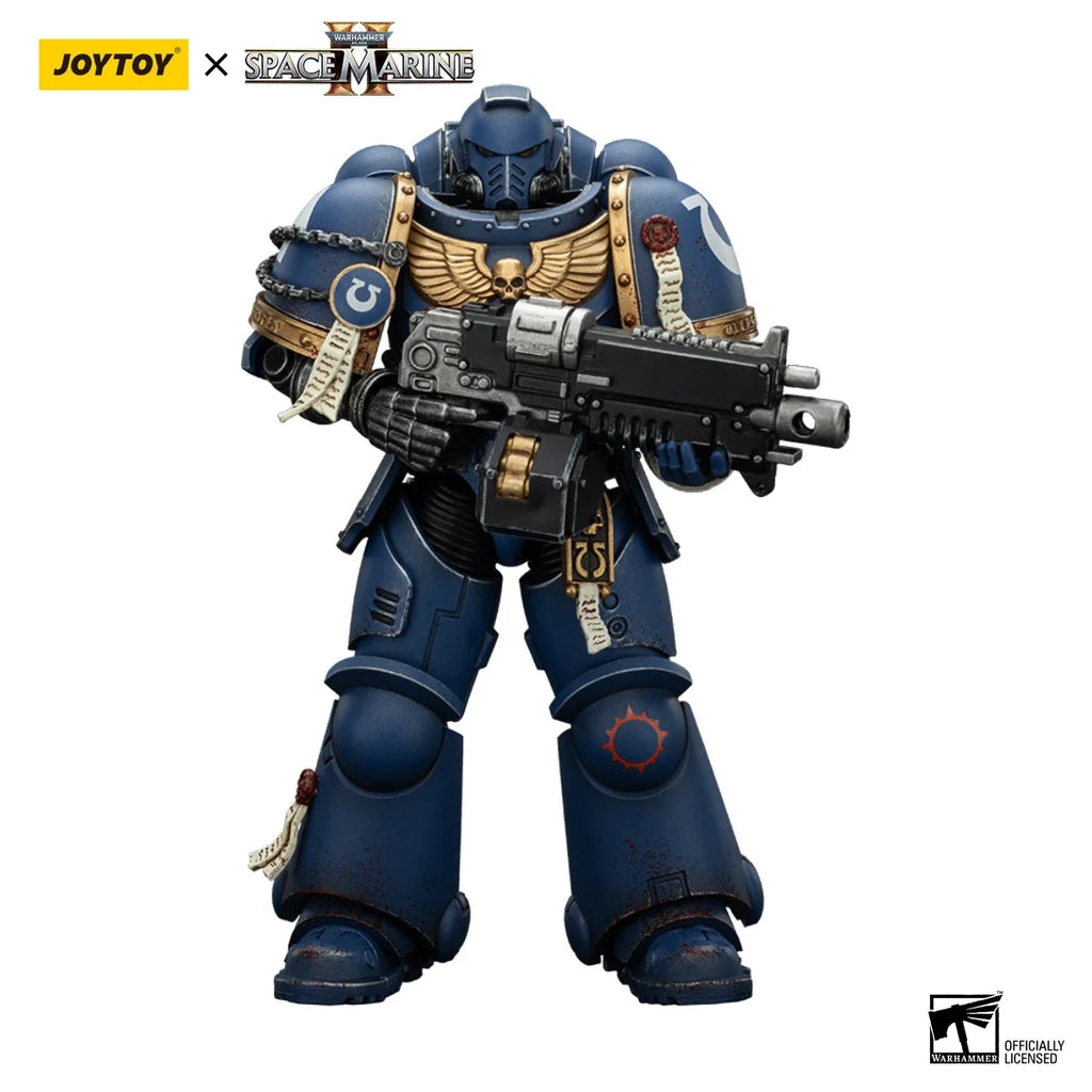 JOYTOY Warhammer 40K 1/18 Action Figure Ultramarines Brother Chairon Collectors Edition Anime Military Model Toy