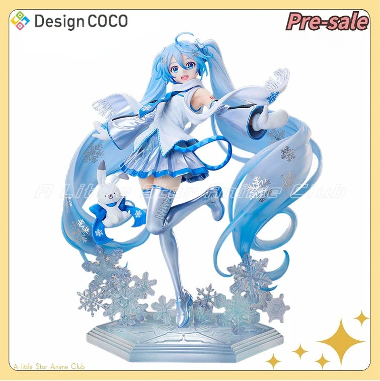 【Pre Sale】Original Design COCO Piapro Hatsune Miku Snow Miku SKY TOWN 10th Anniversary 1/7 Model Gift Collection