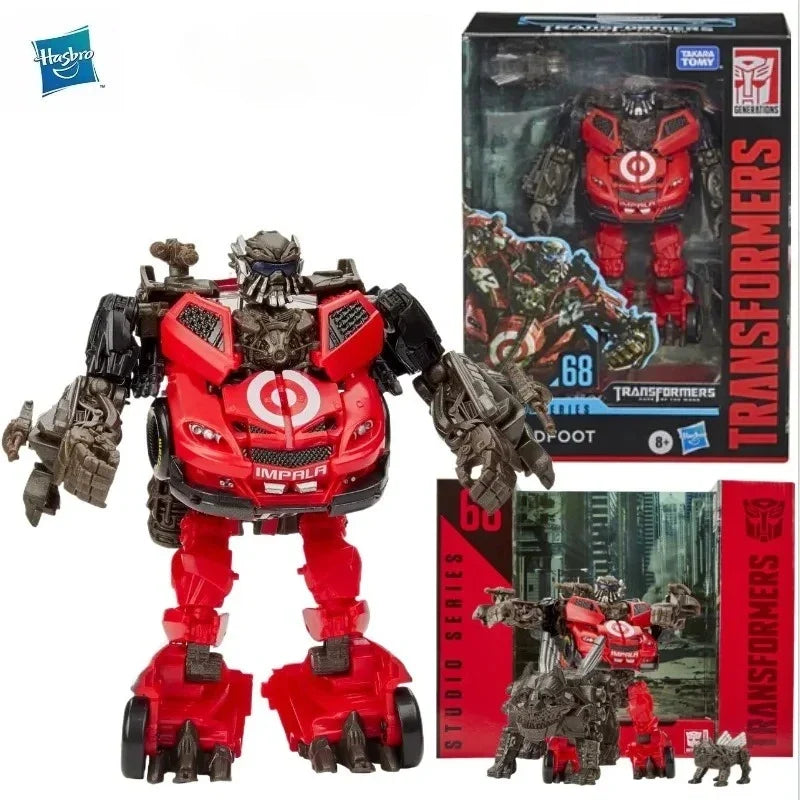 Hasbro Original Movie Studio Series SS68 SS-68 D-level Lead-filled Foot 4.5 Inches Mobile Robot Collection Gift Original Box