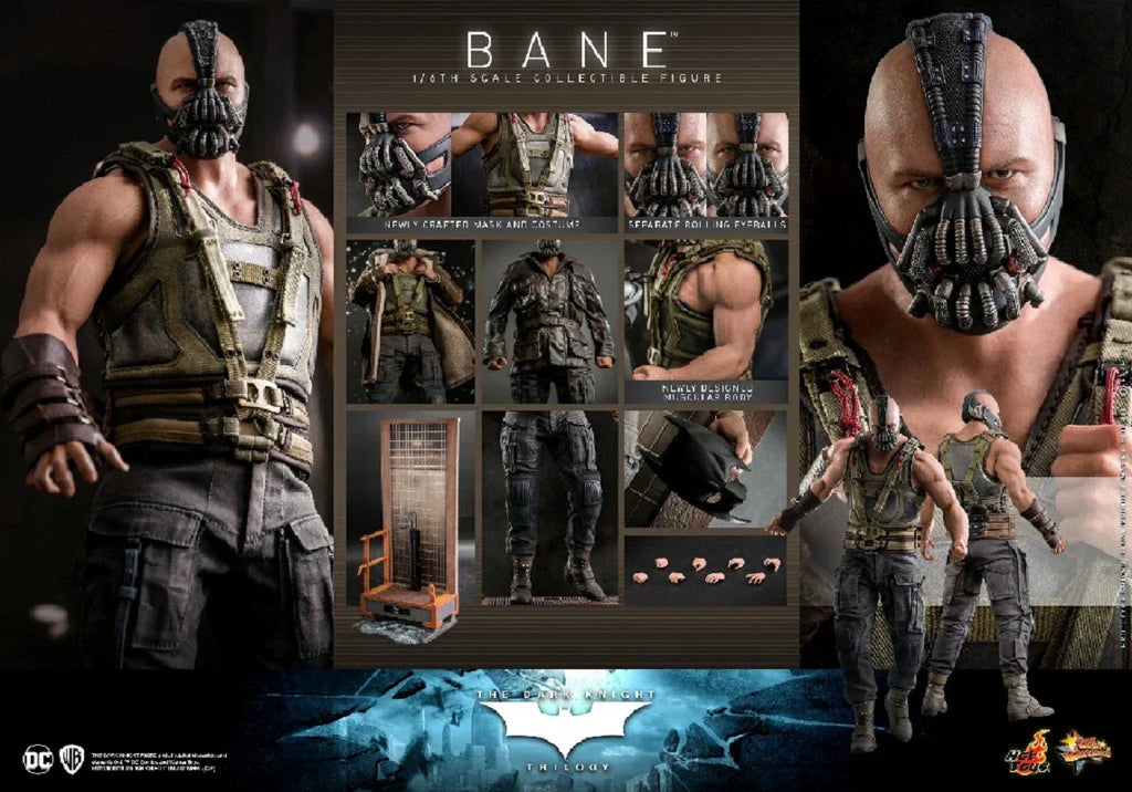 [In Stock] HOTTOYS HT MMS689 Batman Dark Knight Rises Bain 2.0 Mobile Soldier Figure Set