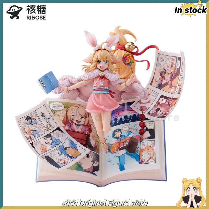 Original in Stock RIBOSE Fox Spirit Matchmaker Tu Shan Susu The Worldly Front of Ver. Model Toys Anime Doll Gift Ornaments