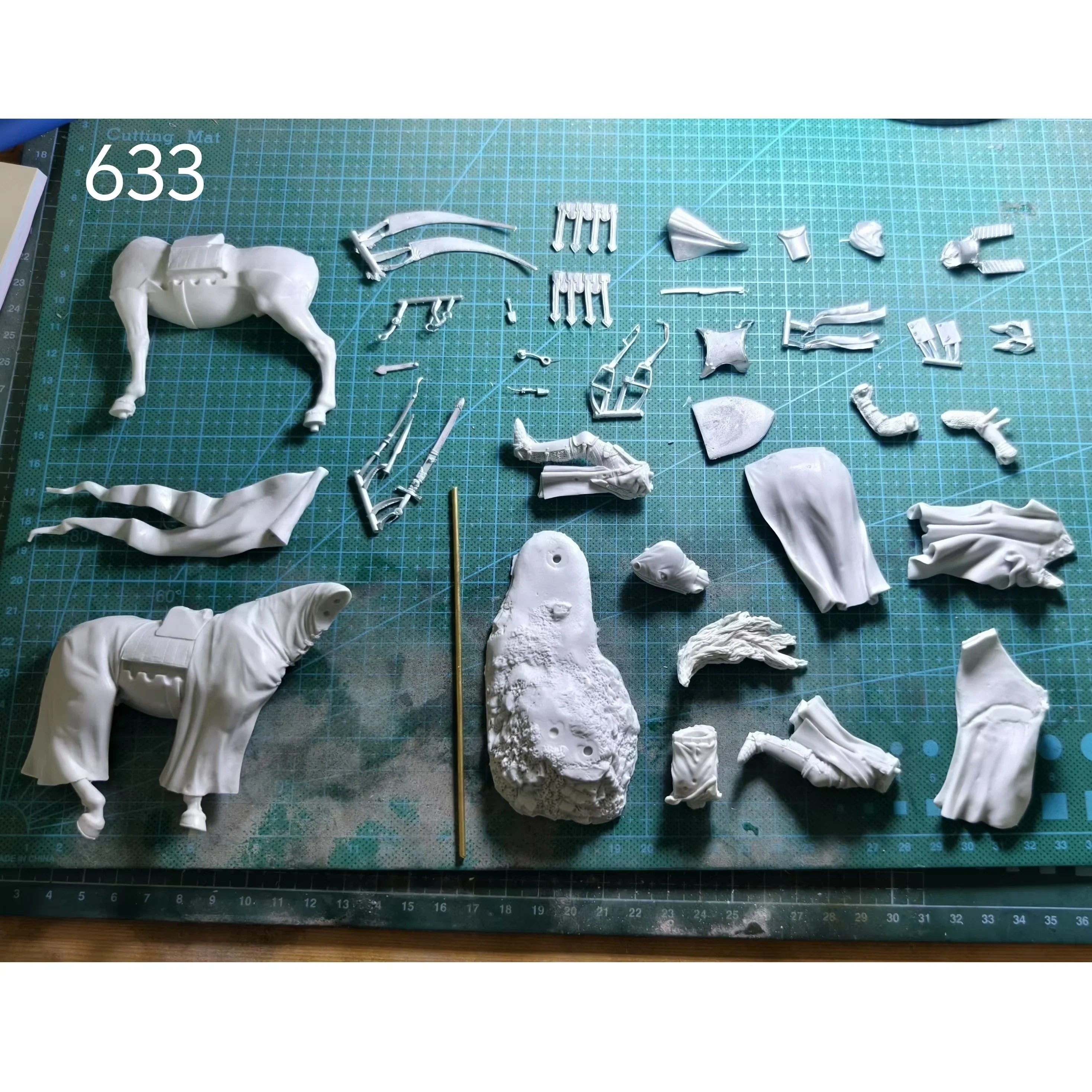 1/24  Resin Model Figure GK， Unassembled and unpainted kit