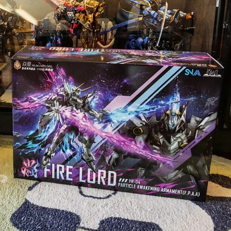 In Stock Snaa Emperor Yan Phantom Flame Soul 1/100 Assembly Model Kit Yr-04 Paticle Awakening Armament Mecha Action Figurine Toy