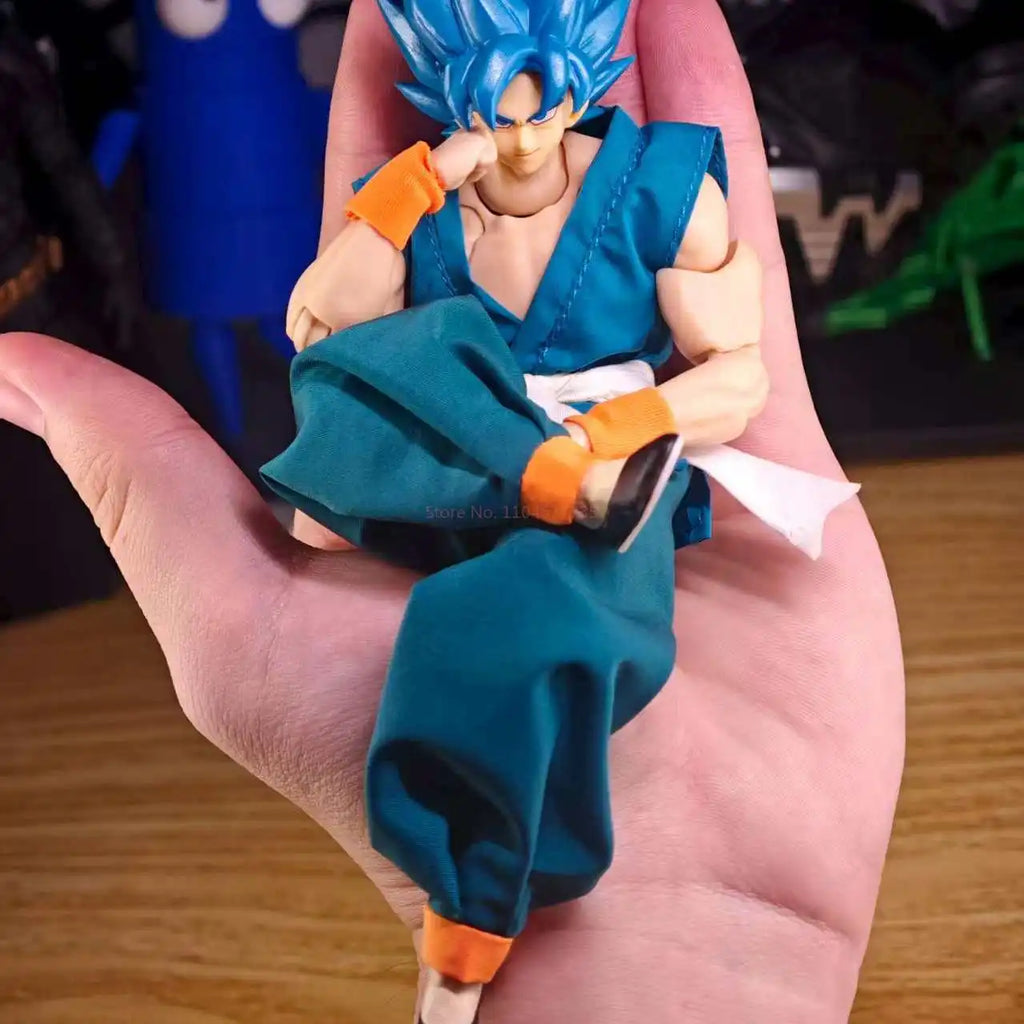 For Dragon Ball Clothes Series Figures Goku Daoist Robe Orange Uniforms Training Suit Goku Clothes Accessories Shf Toy No Figure