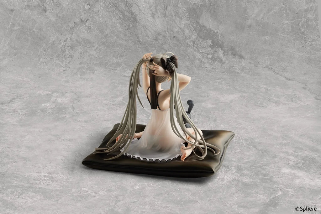 Anime Yosuga no Sora Kasugano Sora FigureSitting Status Pajamas Dress Up Model Toys Doll Aciton Figure PVC Desktop Ornament Gift