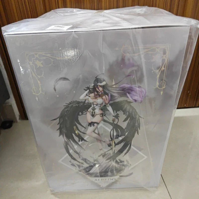 OVERLORD F:NEX  albedo Cheongsam version 100% Original genuine PVC Action Figure Anime Figure Model Toys Collection Doll Gift