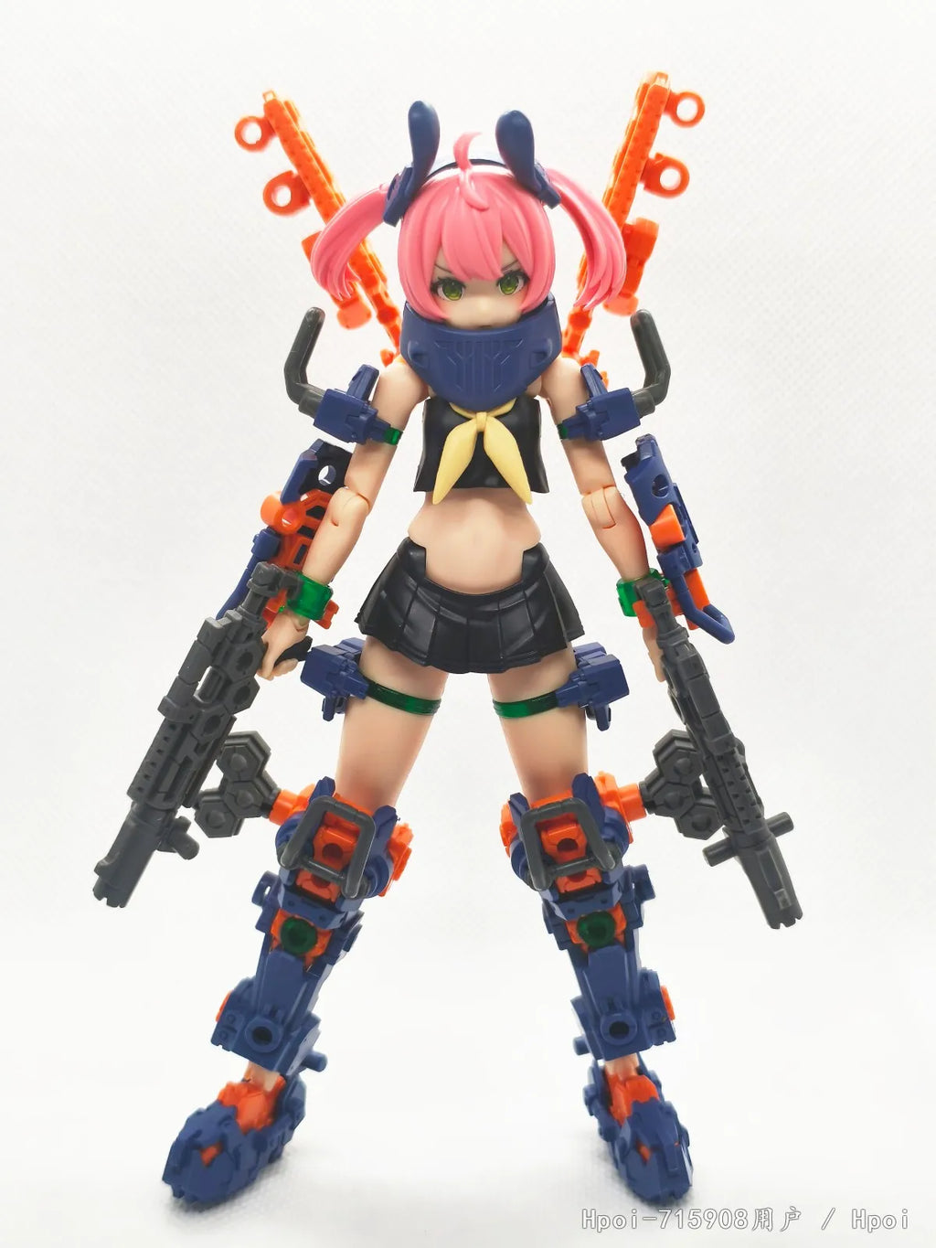 New In Stock KOTOBUKIYA MEGAMI DEVICE 22.1 BUSTER DOLL GUNNER MIDNIGHT FANG Anime Action Figure Assembly Model Toys Collection